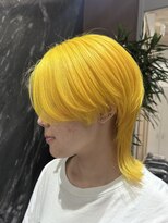 アニュー(A'nyu) イエローカラー/派手髪/ハイトーンカラー/デザインカラー