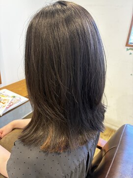 小さな美容室 ハナ(hana) 重ため＆ロングからのレイヤー＆ミディアムでスッキリstyle♪