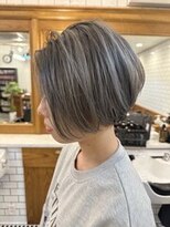 リフル 八王子(RIFULL)&nbsp;ハイライト　バレイヤージュ　脱白髪染め　八王子白髪ぼかし
