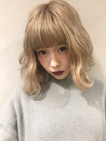 ジーナ(XENA)&nbsp;ホワイトパールボブ