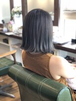 ヘアデザインメリー(hair design Merry)&nbsp;バレイヤージュ×ケアブリーチで作る外国人風カラー☆シルバー系