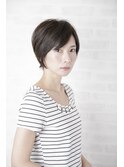 20代30代40代50代/前髪/マチルダボブ/インナーグレージュ/銀座