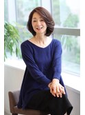 大人ミディアムボブ