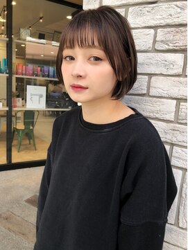 パーク(PAAQ) 【田中智大】大人かわいい×小顔× 厚めバング ショート