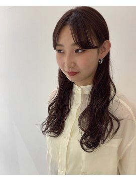 カウチ 板橋本町店(kauti) ロングヘア×チェリーピンク