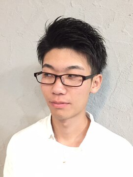 ヒロギンザ 浜松町店(HIRO GINZA) 七三ツーブロックショートヘア<メンズ/ヒロ銀座/理容室/大門>