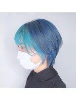 ヘアーデザインルアナ(Hair design Luana.)&nbsp;水色×ブルー