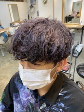 エルオム(EL.HOMME) 【YUKI】インナーカラー×ラベンダーグレー