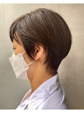 エムプラス 二子玉川(Mplus) 30代40代50代 シンプルショートかわいいヘア Mplusミズイデ