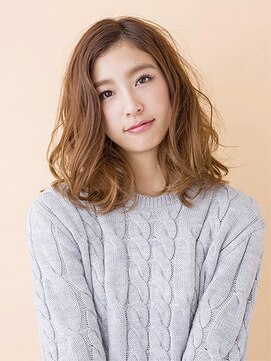 タヤ シァル鶴見店(TAYA) 透け感ゆるふわセミロング