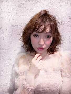 ヘアサロン アティリー(Hair Salon Attirer) 西梅田/ボブ/グレーベージュ/白髪ぼかし【Attirer飯田裕之】