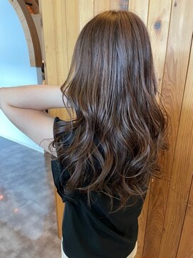 エントランスデパーチャー(ENTRANCE DEPARTURE) 【YuKuRu  HAIR  FACTORY 】透け感ショコラグレー