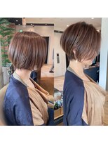 バンプ ギンザ(BUMP GINZA)&nbsp;《30代40代》白髪ぼかしハイライト×前下がりボブ【イケダ】