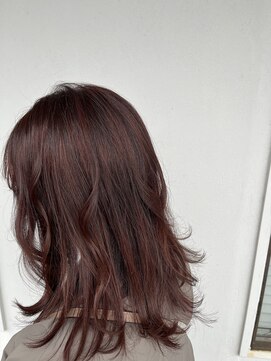 ドルチェヘアー(DOLCE HAIR) オレンジブラウンカラー