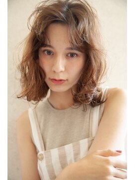 ケイト(kate) 【kate 大宮】フレンチ重めボブxシフォンベージュ