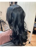 ワンカラーブルーブラック