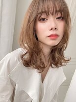 ロンド エスポワール 錦糸町(Lond espoir)&nbsp;【柴田】ペールベージュグラデーションカラー韓国ウルフ