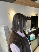 タオ 河原町(Tao)&nbsp;外はねボブとハイライト