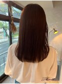 《Jillankh 姫路駅前》縮毛矯正 グレージュブラウン 艶髪