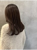 レイヤースタイル/レイヤー/韓国巻き/髪質改善カラー/オージュア