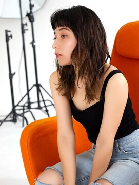 ラフィスヘアー ファン 池袋店(La fith hair fun) 【La fith】レイヤーカット×オン眉