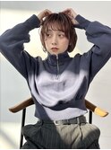 ショートボブ/パーマ風セット