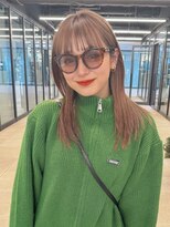 バイオレット 横浜店(Violet)&nbsp;ぱっつん前髪とウルフレイヤーウルフカットウルフミディアム