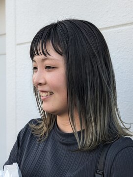 ケーオーエスビューティー(K O S beauty) オン眉グラデーションヘア!