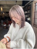 ハイトーンくすみベージュ/ミルクティーベージュ