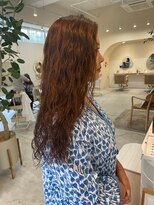 ピピバイヨーク(pipi, by yoke.)&nbsp;ロングパーマ/オレンジブラウン