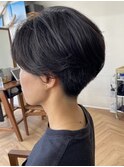 刈り上げハンサムショート