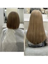 ハイエクステンション 京都駅前店(Hi-Extension) ミルクティーベージュ@dresser____158