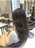 低温デジパで作るセミロングパーマヘア (銀座)