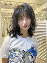 リコバイアフロート(riko by afloat)&nbsp;ミディアムレイヤー/透明感カラー/ブルーブラック