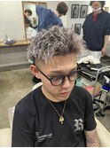 【TAKASHI】ホワイトメッシュ×ツイスト