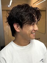 グッドタイムエフティフィフス 横浜西口(GoodTimes ft.fifth)&nbsp;横浜シャドウパーマツイストスパイラルパーマセンターパート30代