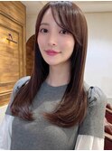 似合わせ小顔レイヤーロング_渋谷/髪質改善