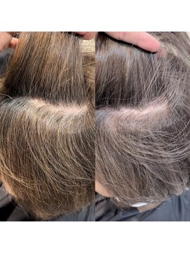 アッシュ 大泉学園店(Ash) 白髪を活かすからできる透明感カラー