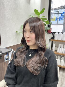 ベルヘアーデザイン 堺東(Belle hair Design) イルミナカラー/ブリーチなしカラー/カラー/韓国風/堺東