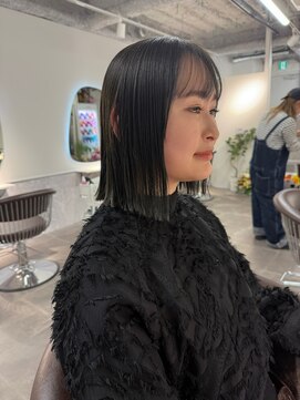 アフィナー 新宿(Afinar) 大人ボブ/ボブ/透明感