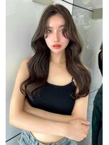 ランズ(LANDS) 顔周りレイヤーカット 【韓国ヘア 大阪 梅田】