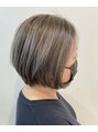 リド 新庄店 LIDO&nbsp;おとなのふんわりボブ明るめグレージュ がおすすめ