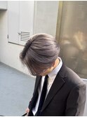 メンズ/デザインカラー/バレイヤージュ/シルバーカラー