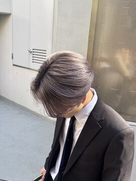 ウィルゴ(VIRGO) メンズ/デザインカラー/バレイヤージュ/シルバーカラー