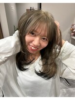 ミミー(mimiiy)&nbsp;オリーブグレージュ/エンドカラー