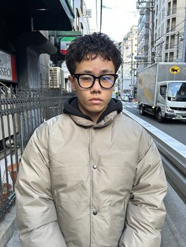 ヘン メンズ(hen Men's) 【心斎橋hen】ピンパーマ