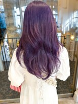 ルチア ヘア ステラ 京都店(Lucia hair stella)&nbsp;ラベンダー/グレージュ/ブリーチカラー//学割U24/京都/河原町