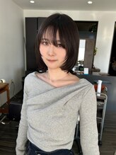 ヘアメイク エイト キリシマ(hair make No.8 kirishima) ウルフレイヤー+ウルフボブ+レイヤーボブ