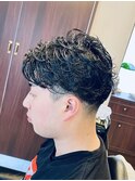 【20代 男性】ロンドンフェザーパーマ（大宮/バーバー）
