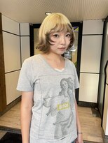 ユニコ(unico)&nbsp;レイヤーボブ/デザインカラー/ローライト